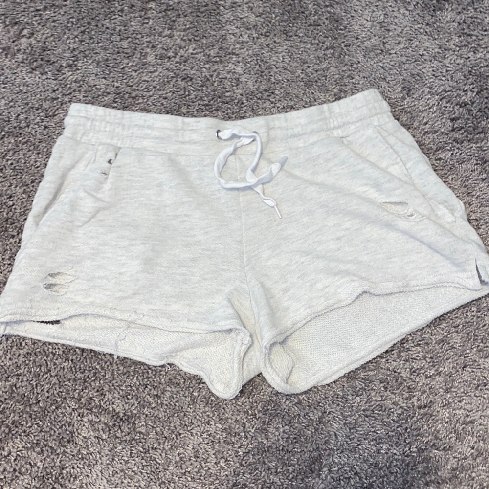 distressed shorts